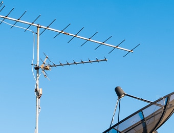テレビアンテナ工事のイメージ